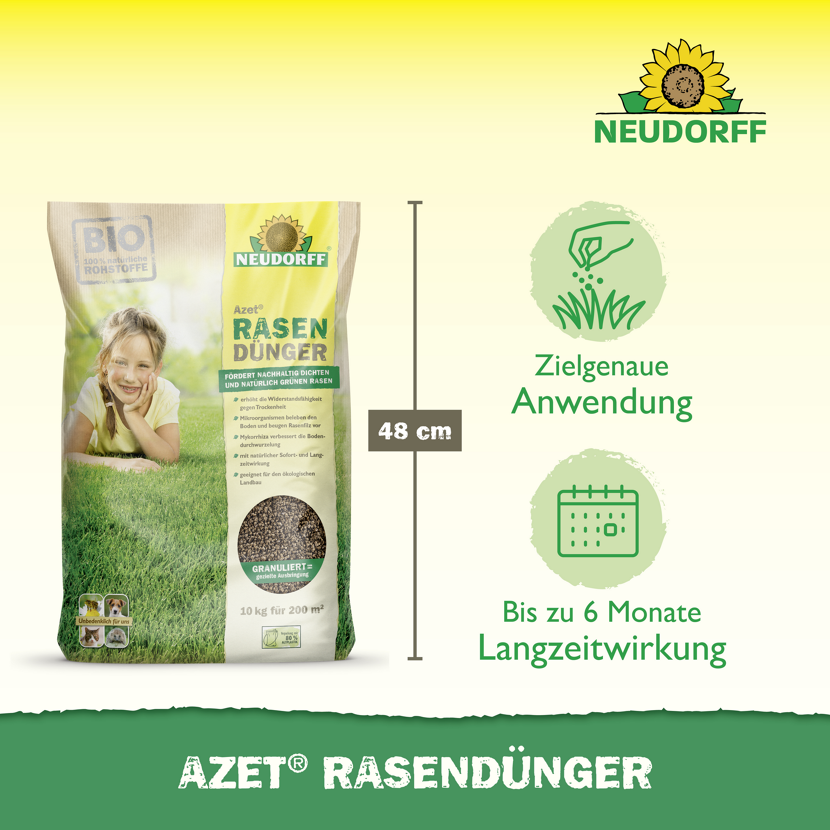 Rasendünger 'Azet' 10 kg