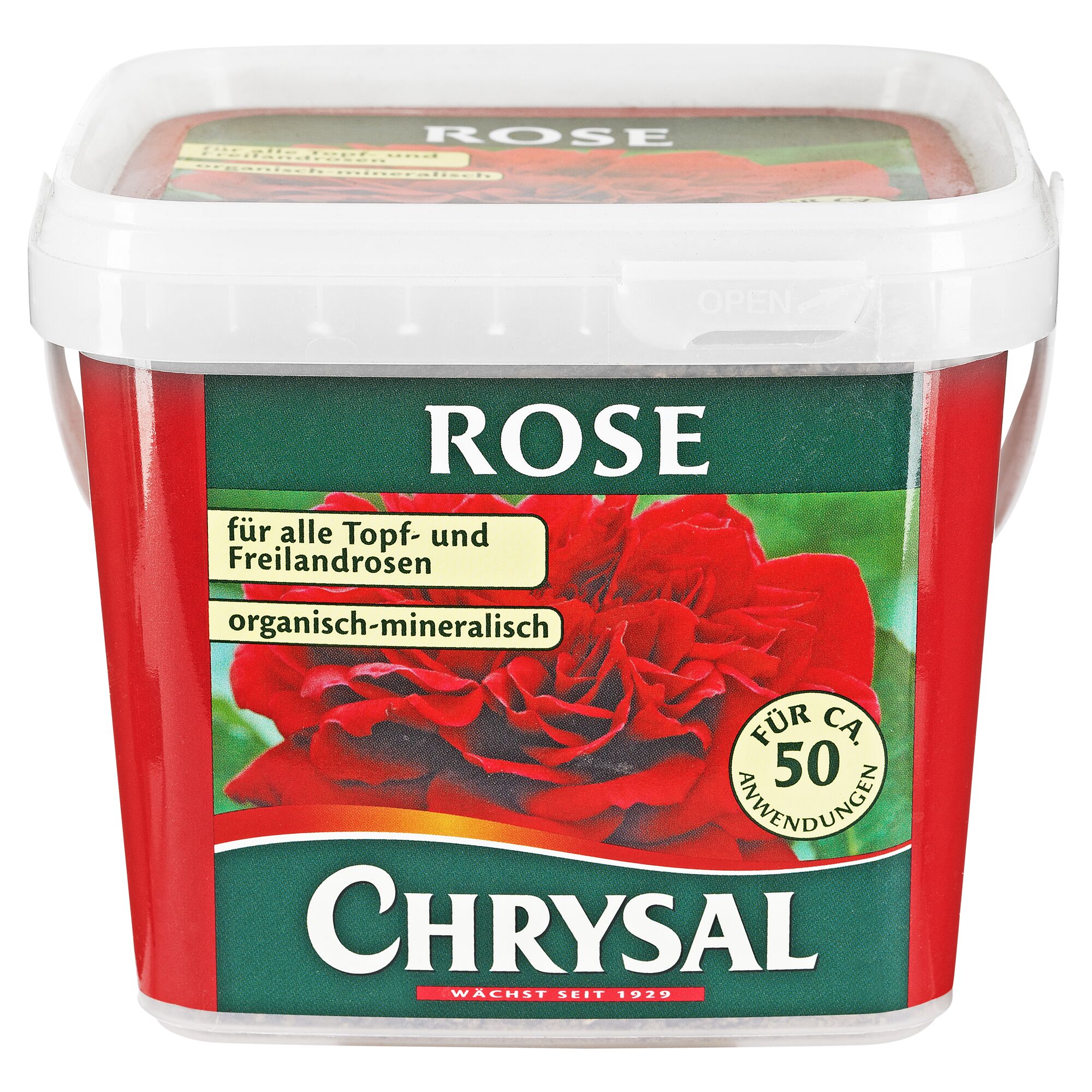 Chrysal Rosendünger im 1-kg-Eimer