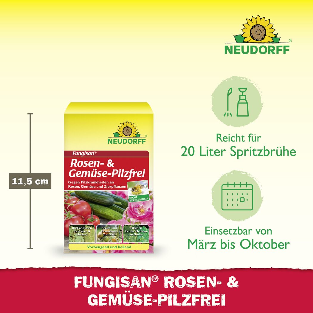 Fungisan Rosen- und Gemüse-Pilzfrei 16 ml