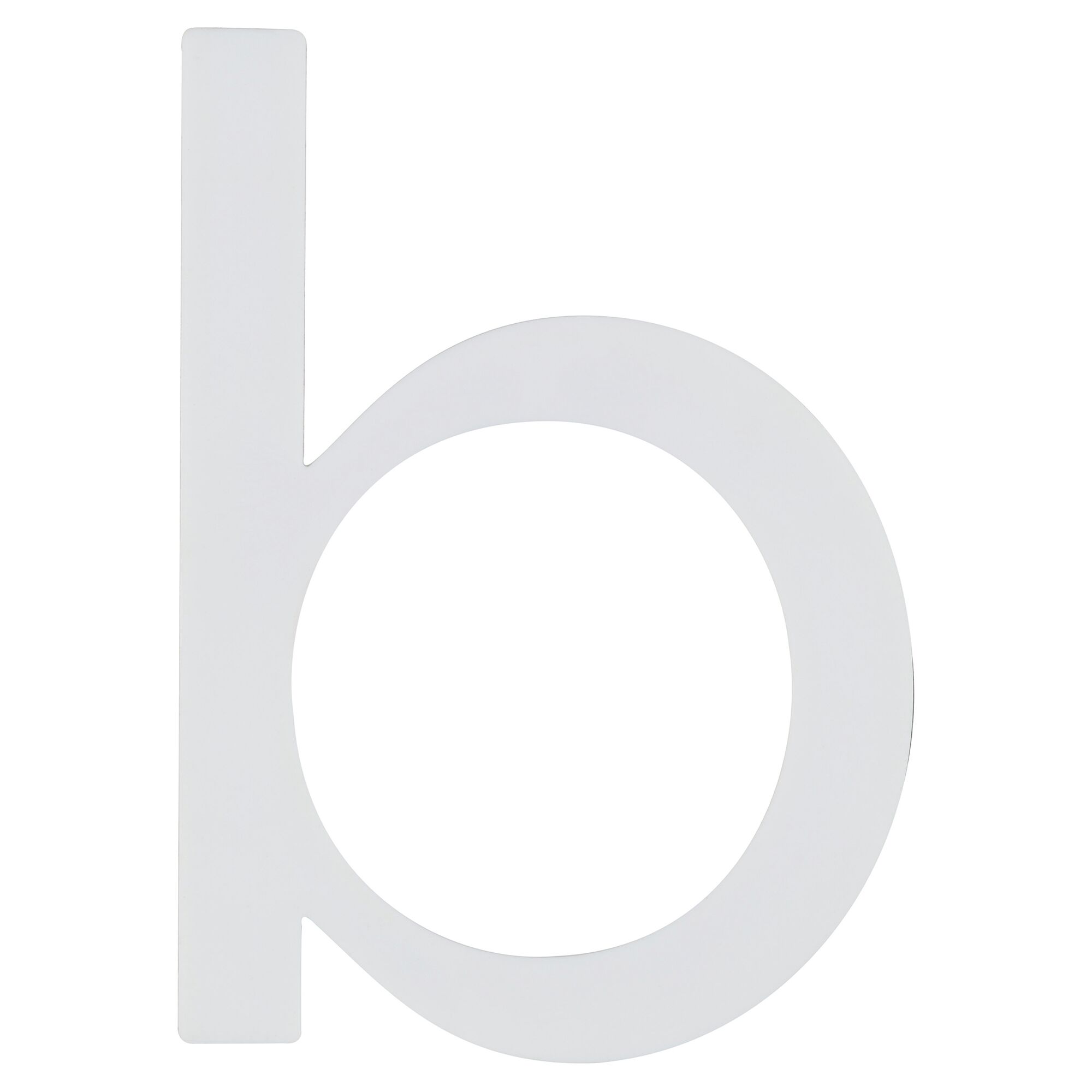 Hausnummer b, selbstleuchtend