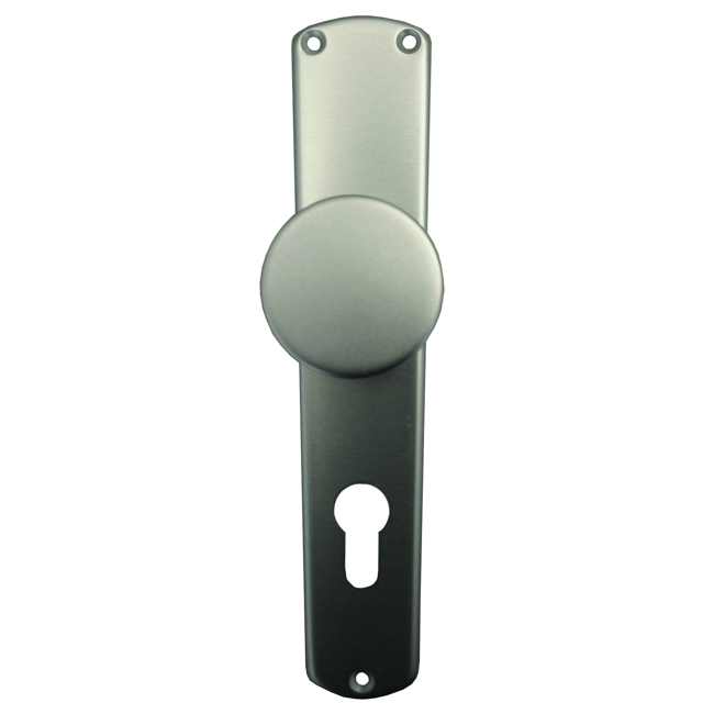 Bild von Knopflangschild 'Phil' PZ, Aluminium F1 eloxiert