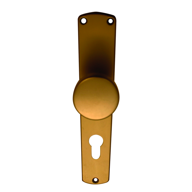 Bild von Knopflangschild 'Phil' PZ, Aluminium F4 eloxiert
