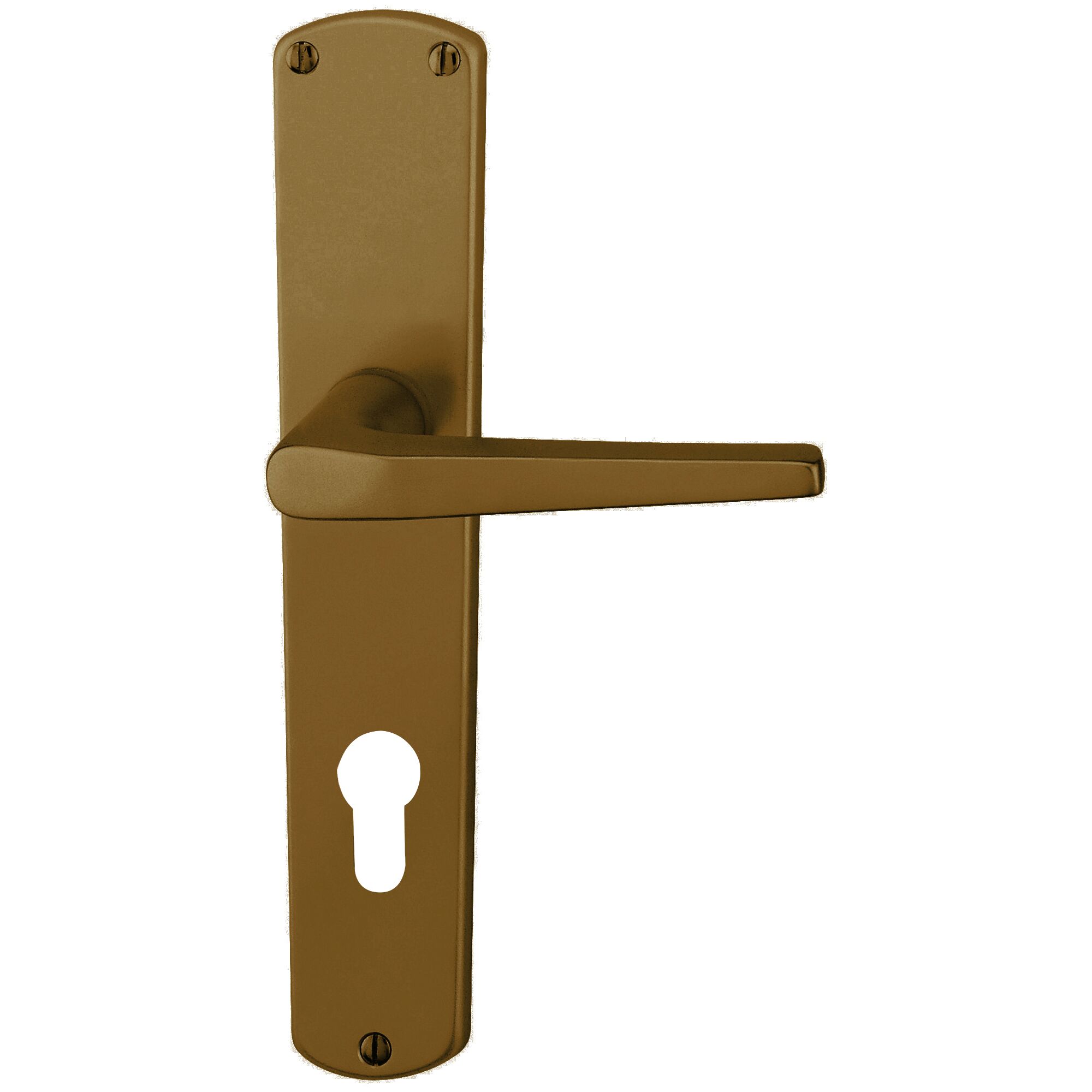 Türklinke Phil, Langschild, 72 mm, Alu
