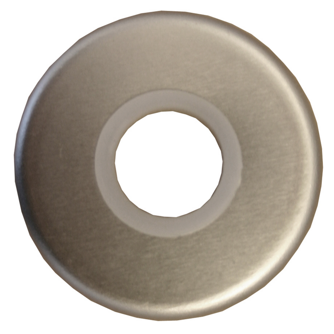 Bild von Drückerrosette Aluminium F1 eloxiert