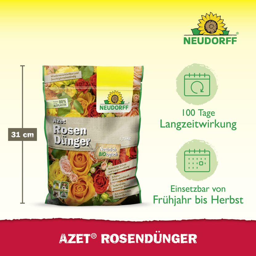 Rosendünger 'Azet' 1,75 kg