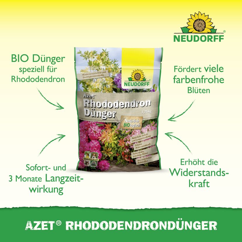 Rhododendrondünger 'Azet' 1,75 kg