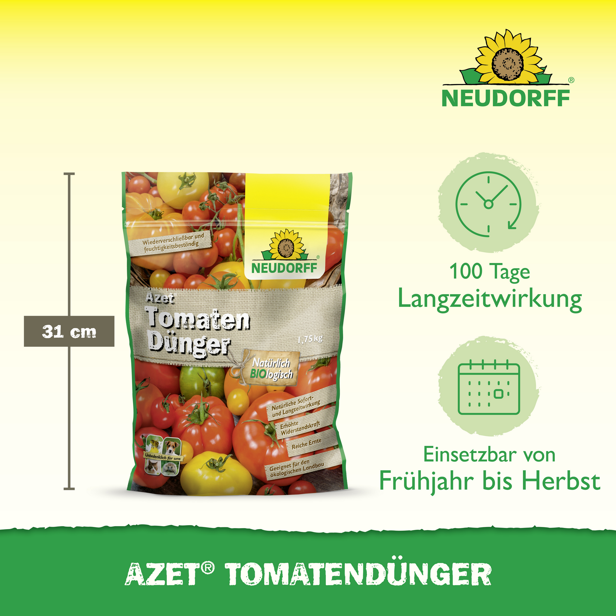 Tomatendünger "Azet" 1,75 kg