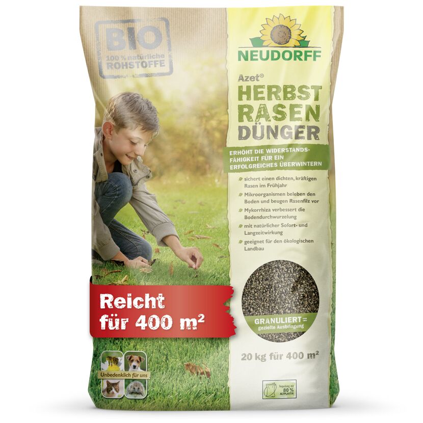 Herbst-Rasendünger 'Azet' 20 kg