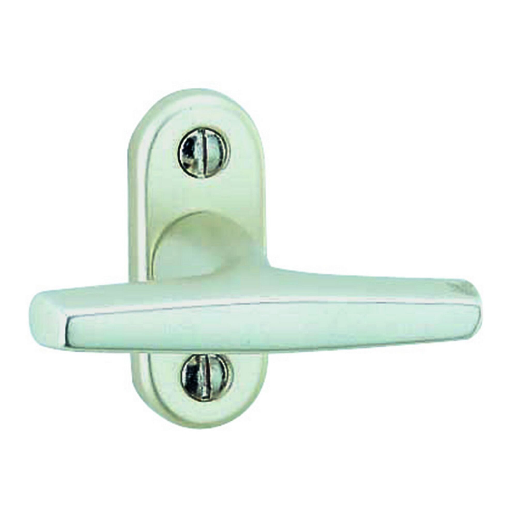 Fensterolive silber Alu mit T-Griff