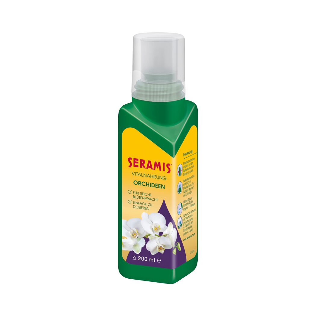Seramis Vitalnahrung für Orchideen, 200 ml Flasche