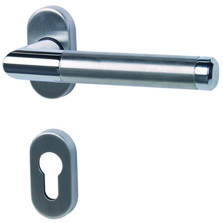 2. Bild von Schmalrahmen-Halbgarnitur 'Cork' PZ, Edelstahl, rechts