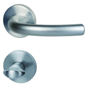 Rosettengarnitur 'Marcy' Aluminium F1 eloxiert, für Bad/WC