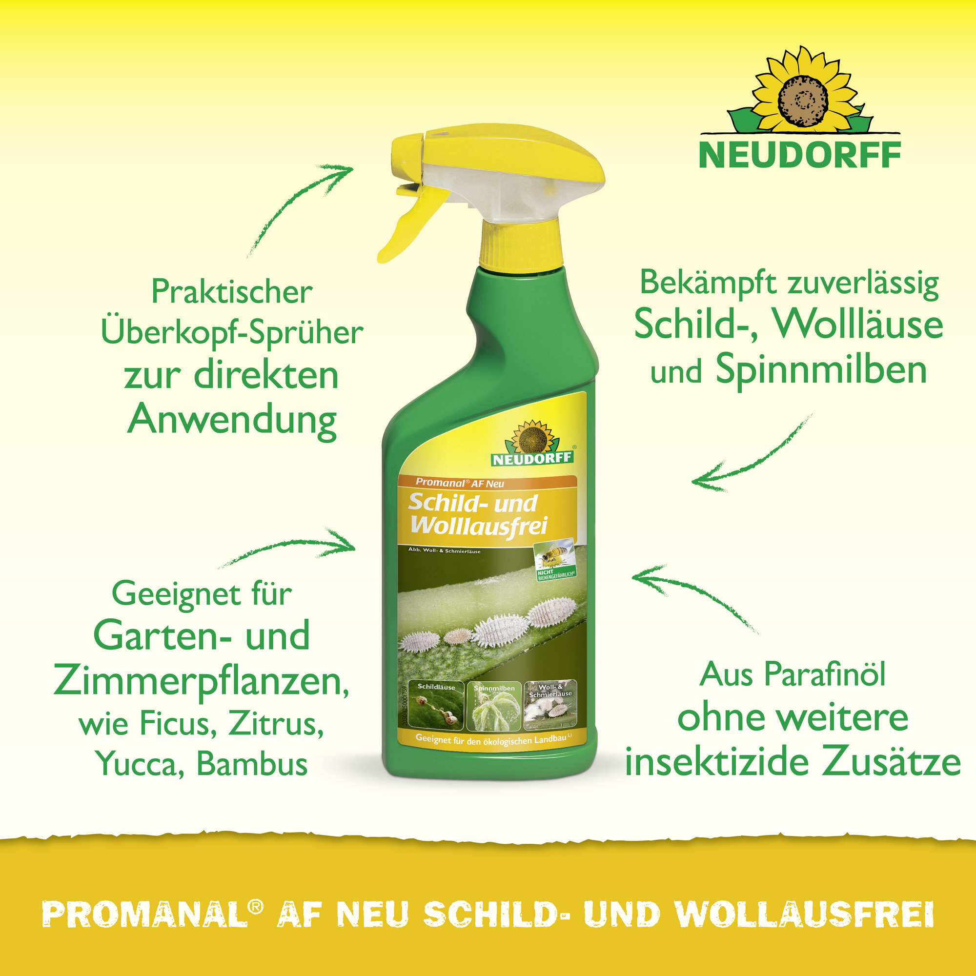 Pronamel AF Schild- und Wolllausfrei 500 ml