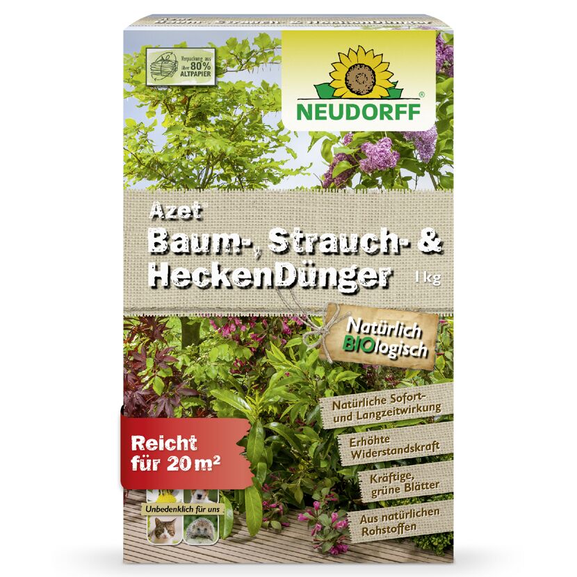 Baum-, Strauch- und Heckendünger 'Azet' 1 kg