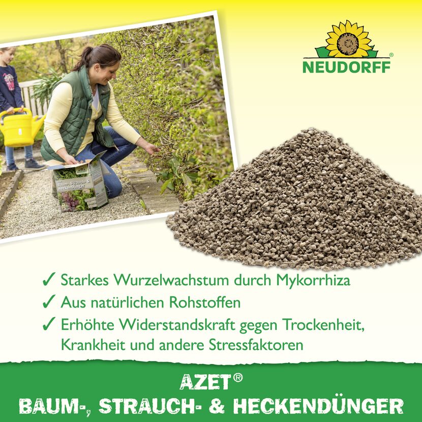 Baum-, Strauch- und Heckendünger 'Azet' 1 kg