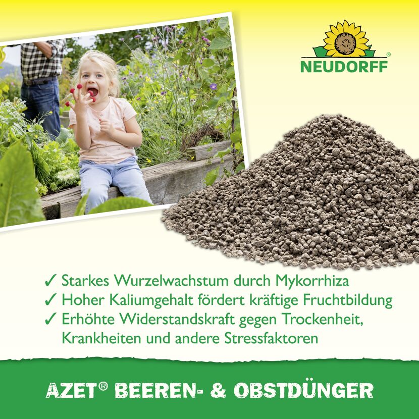 Beeren- und Obstdünger 'Azet' 2,5 kg