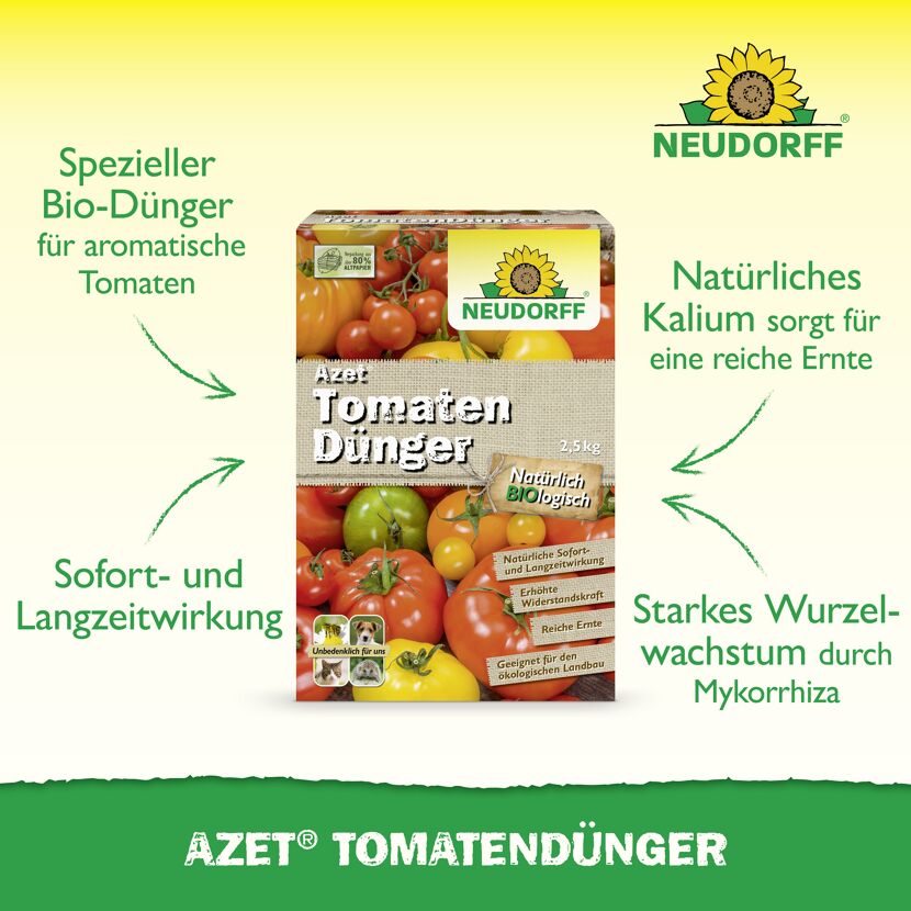 Tomatendünger 'Azet' 2,5 kg