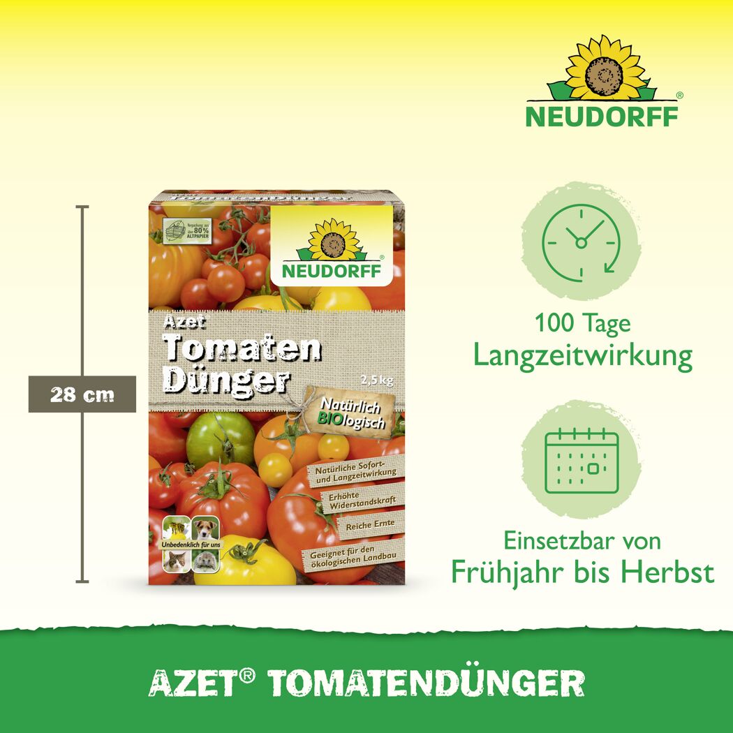Tomatendünger 'Azet' 2,5 kg