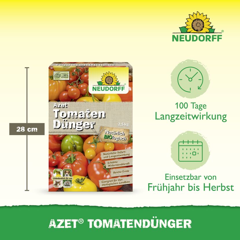 Tomatendünger 'Azet' 2,5 kg