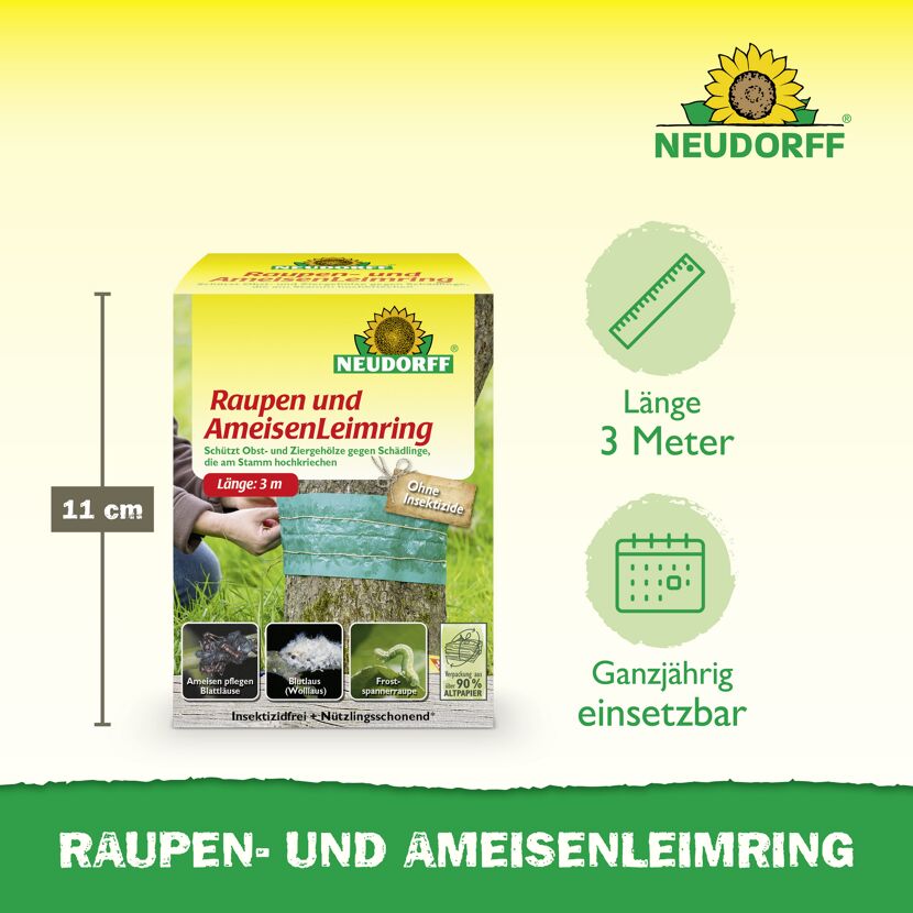 Ameisen- und Raupen-Leimring 3 m