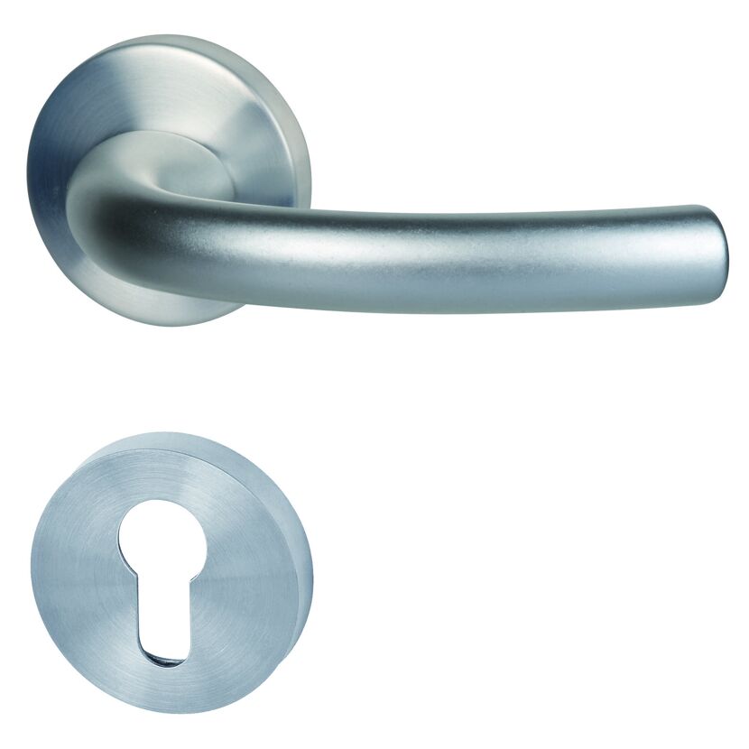 Rosettengarnitur 'Monic' PZ Aluminium F1 eloxiert
