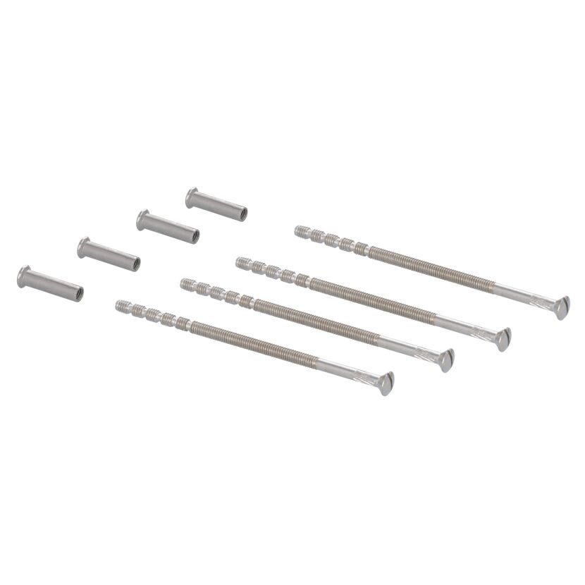 Hülsenschrauben M 4 x 90 mm vernickelt 4 Stück
