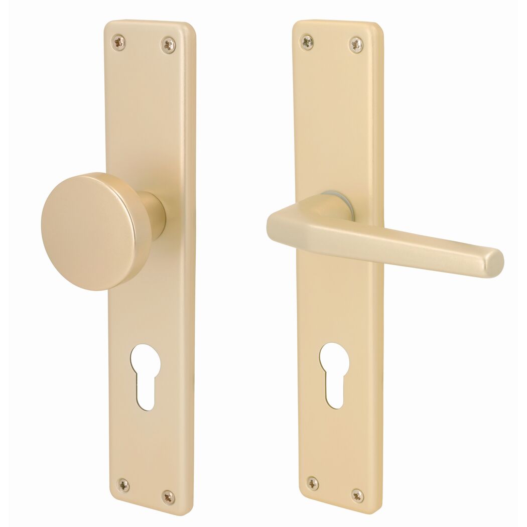 Langschildgarnitur 'Tanja' Aluminium F2