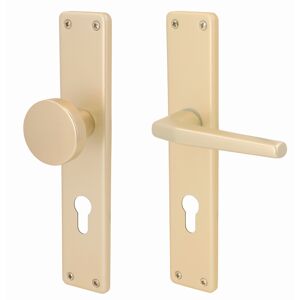 Langschildgarnitur 'Tanja' Aluminium F2