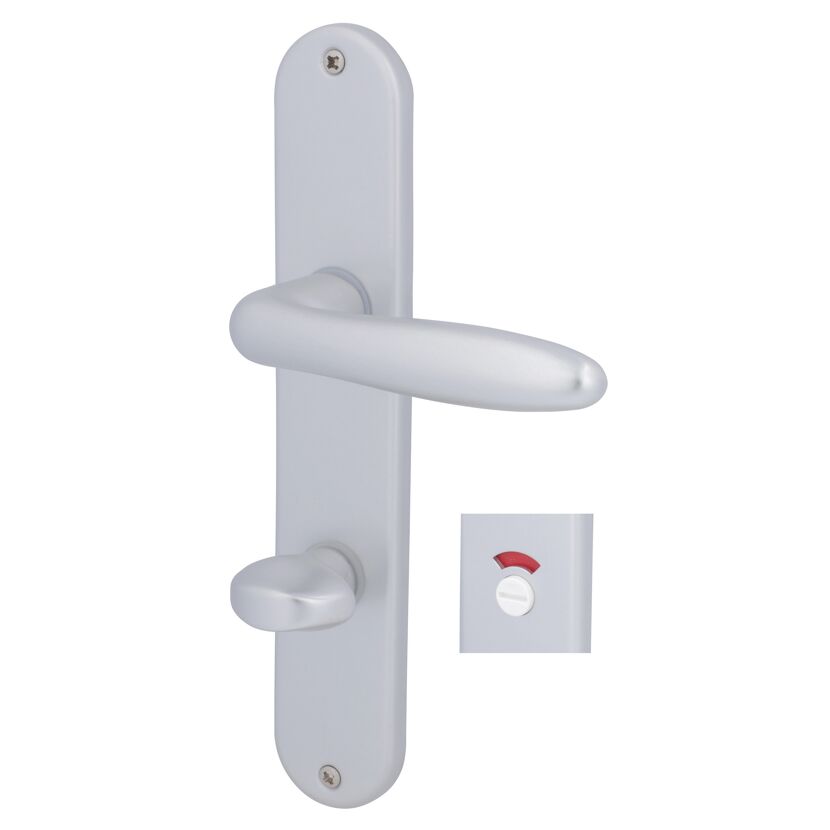 Langschildgarnitur 'Ray' Aluminium F1