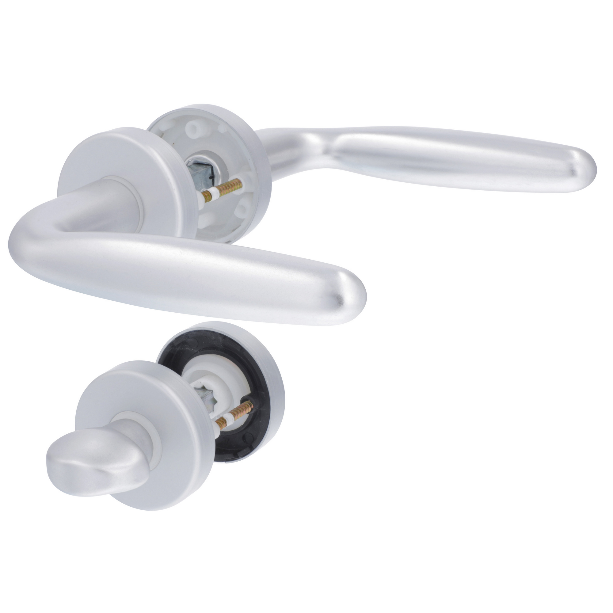 Rosettengarnitur 'Ray' Aluminium F1