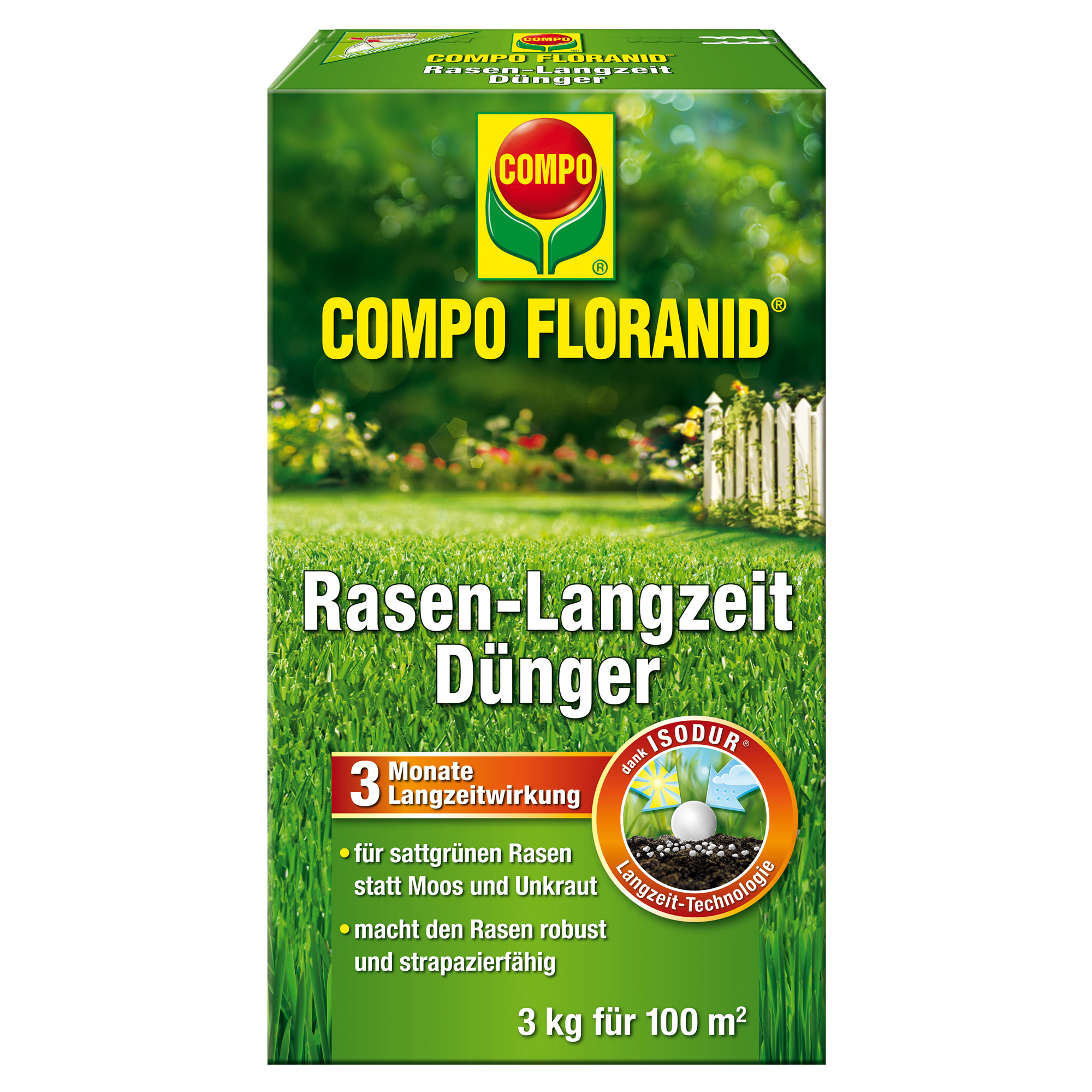 Rasen-Langzeitdünger 3 kg + product picture