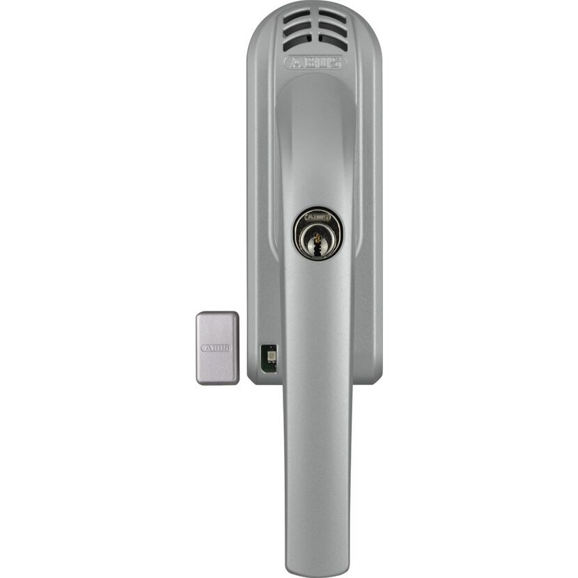 Abschließbarer Fenstergriff mit Alarmsystem 110 dBA