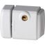Weißes ABUS Fensterschloss FTS3003 W