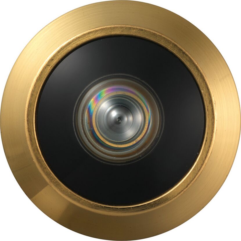 Goldener Türspion mit Linse