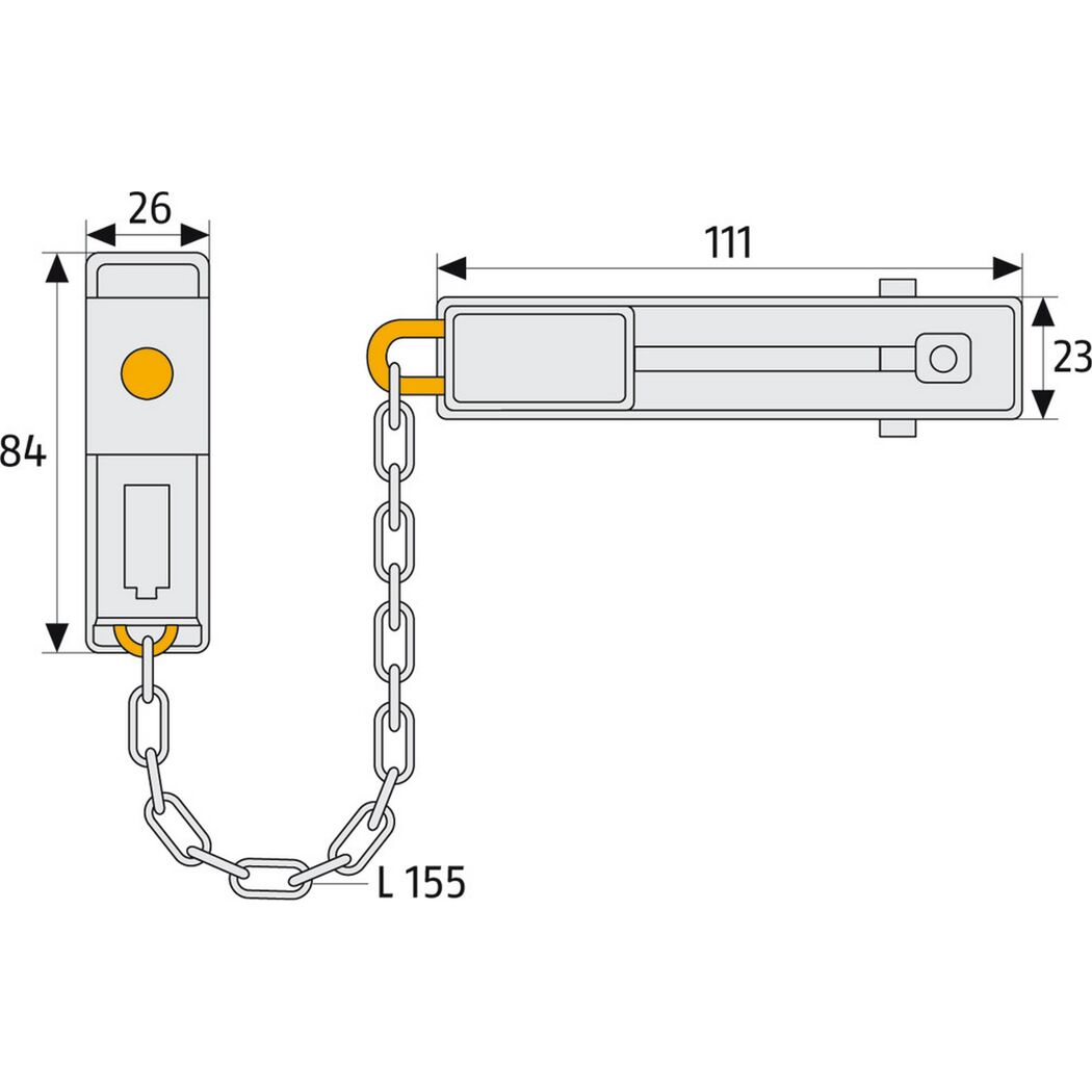 Türkette SK78 S CL/DFNLI mit Maßen