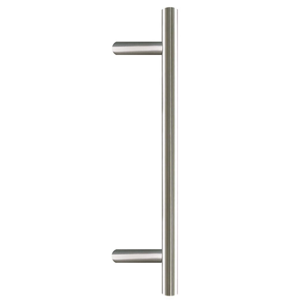 Stoßgriff Edelstahl matt gebürstet 80 cm