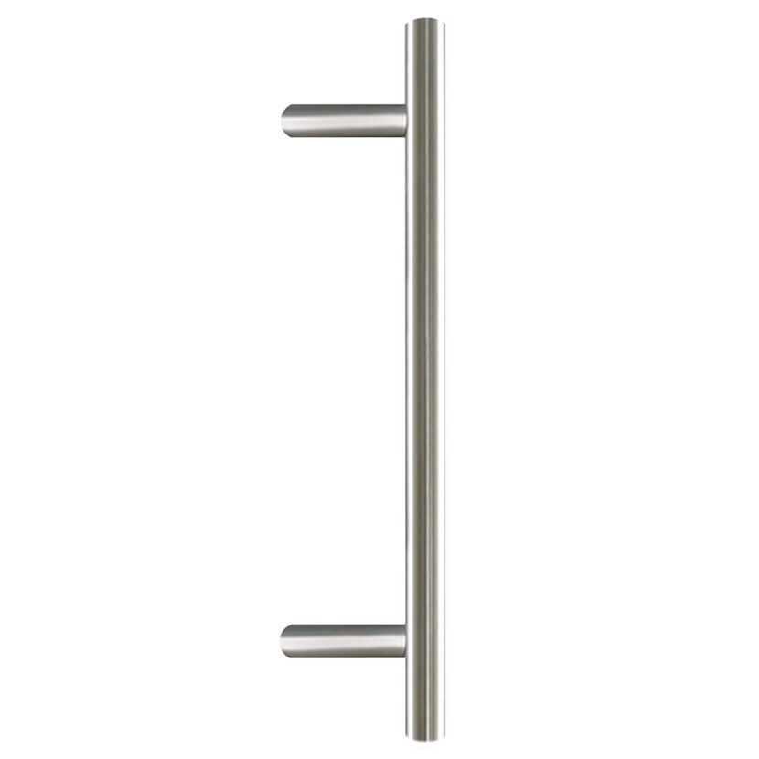 Stoßgriff Edelstahl matt gebürstet 80 cm