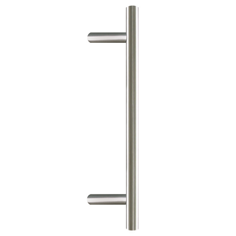 Stoßgriff Edelstahl matt gebürstet 80 cm