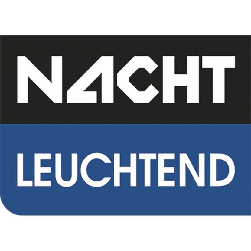 Nachtleuchtende Hausnummer aus Edelstahl