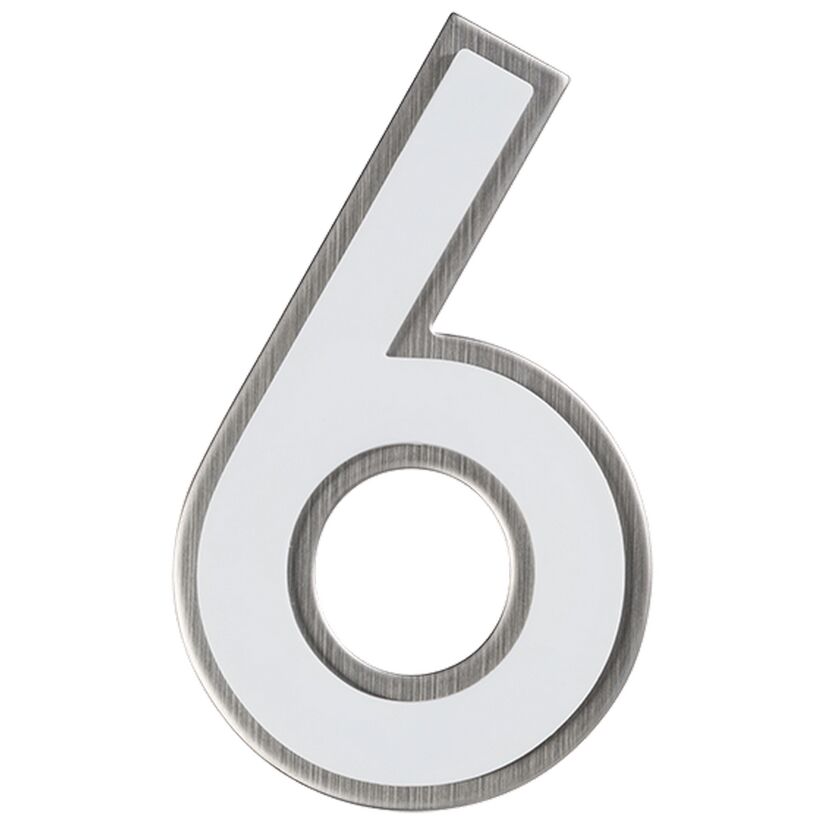 Hausnummer 6, nachtleuchtend