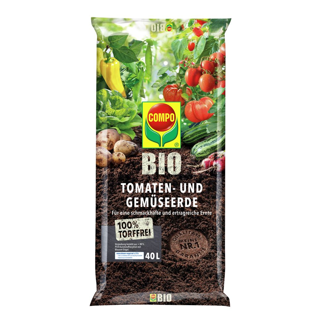 COMPO BIO Tomaten- und Gemüseerde, 40 l