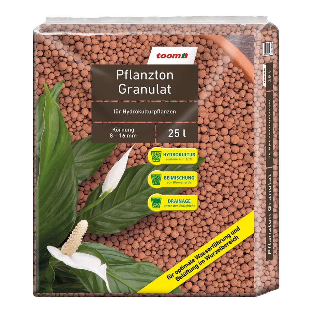 Sack Pflanzton Granulat 8-16 mm, 25 l