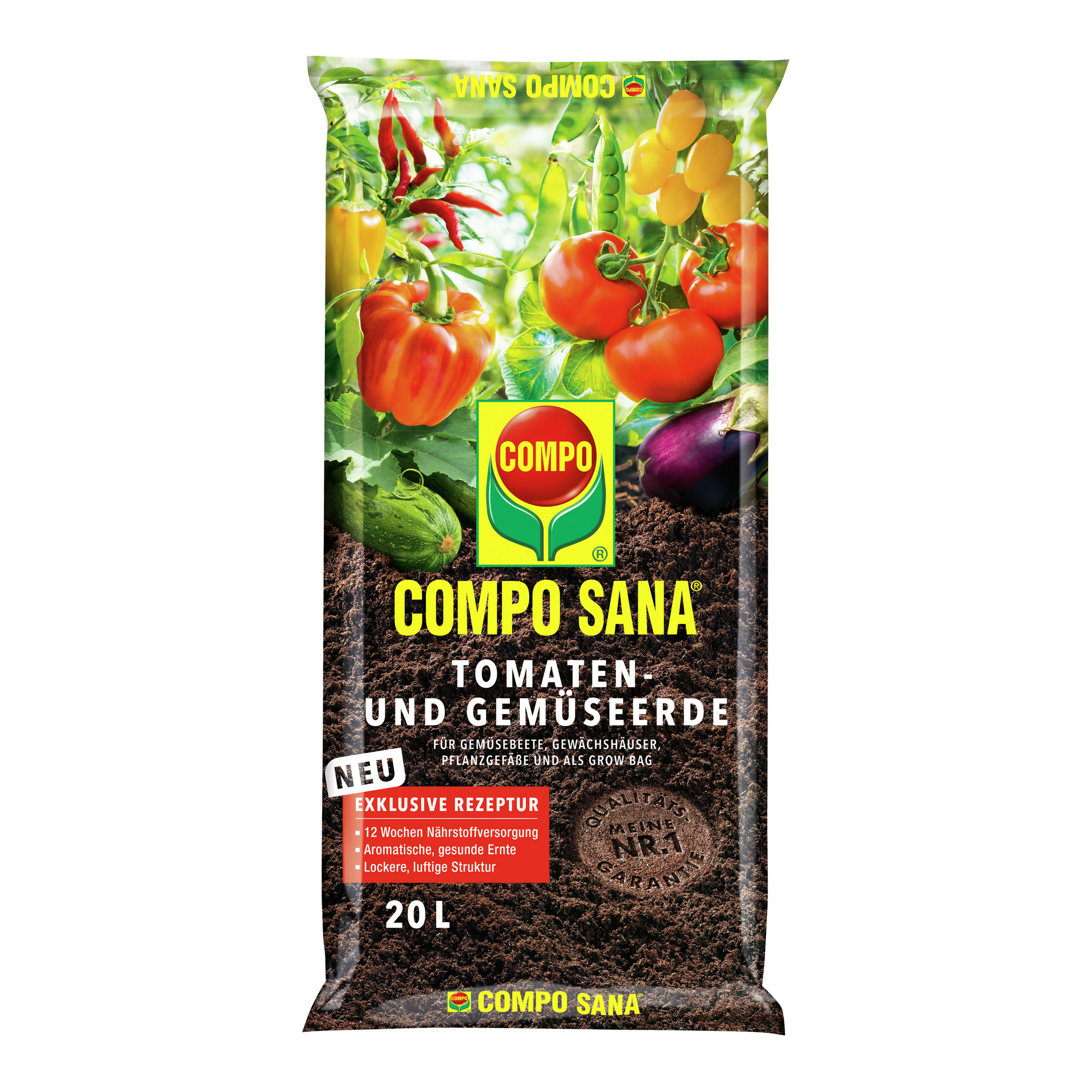 Compo Sana® Tomaten- und Gemüseerde 20 l + product picture