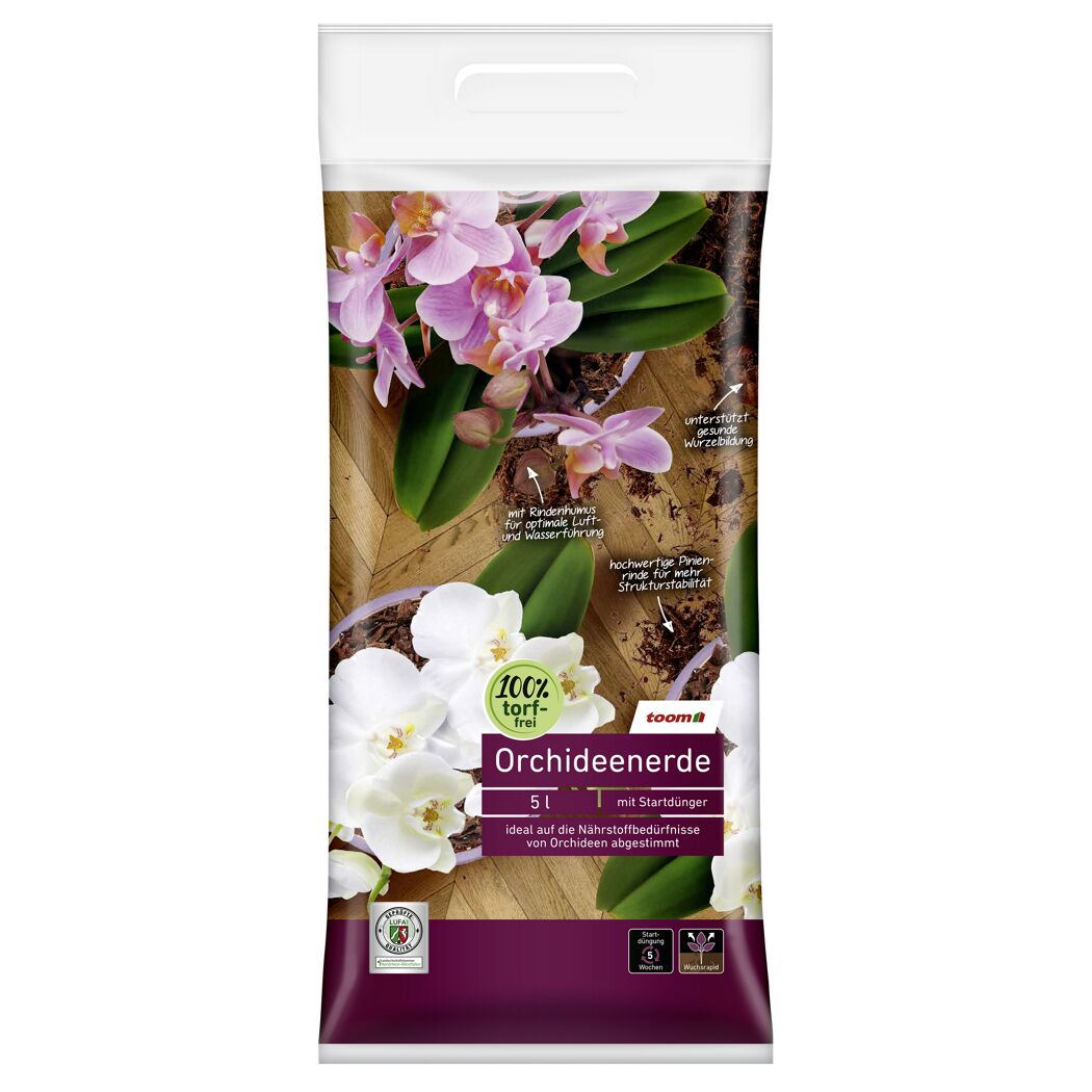 Toom Orchideenerde, 5l Beutel