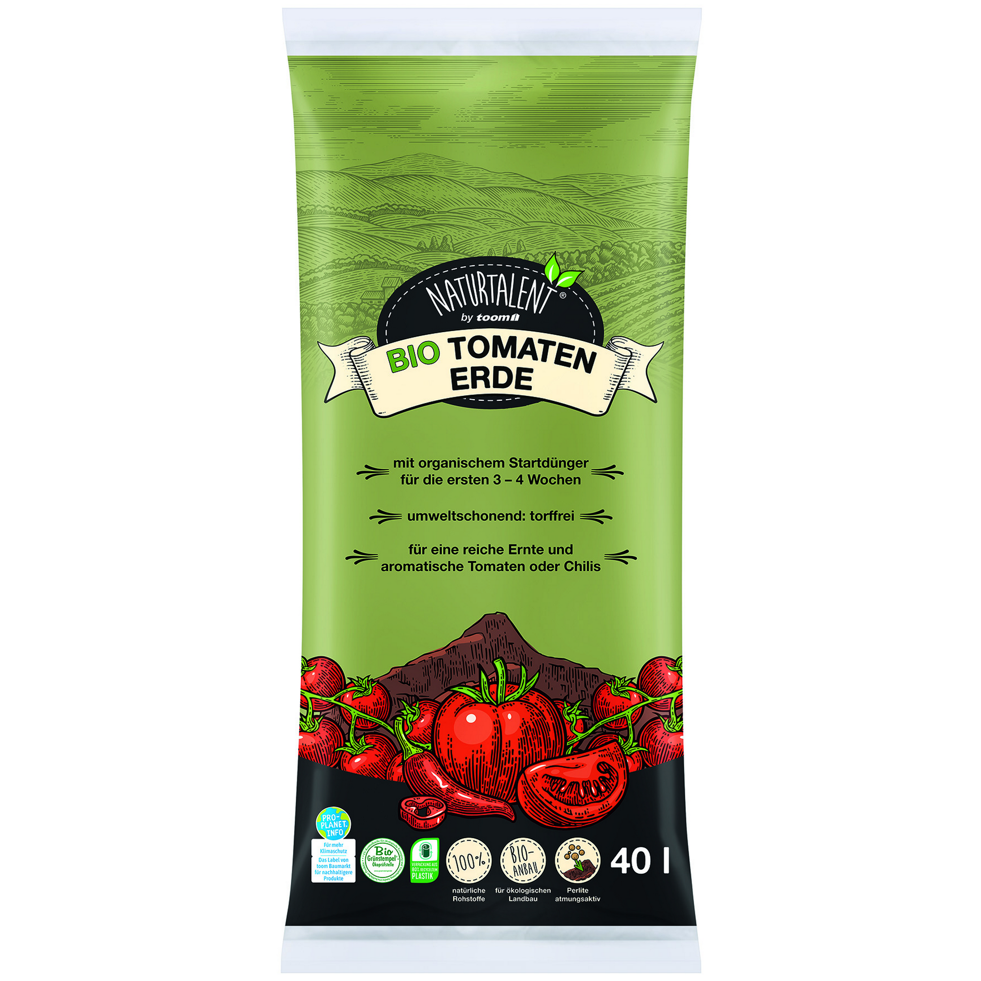 Bio-Tomatenerde 'Naturtalent' 40 l + product picture