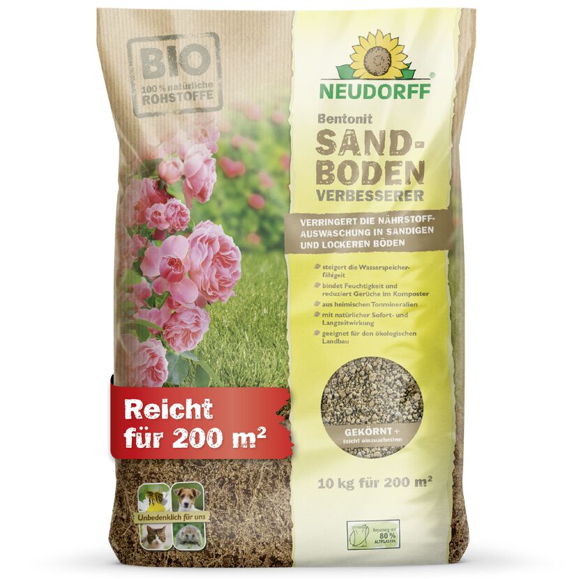 Sandboden-Verbesserer 'Bentonit' 10 kg