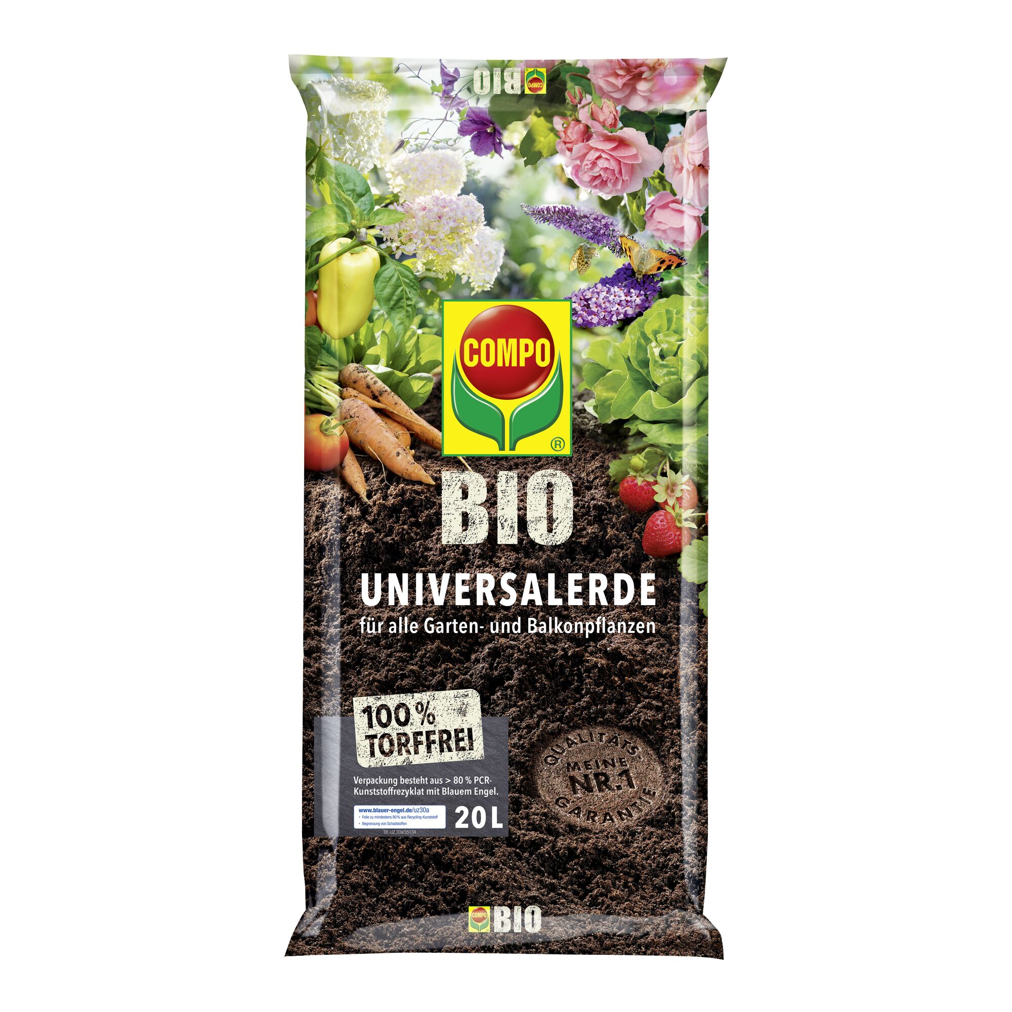 COMPO BIO Universalerde 20l torffrei