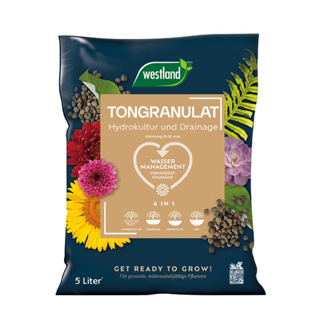Westland Tongranulat 5l für Hydrokultur und Drainage