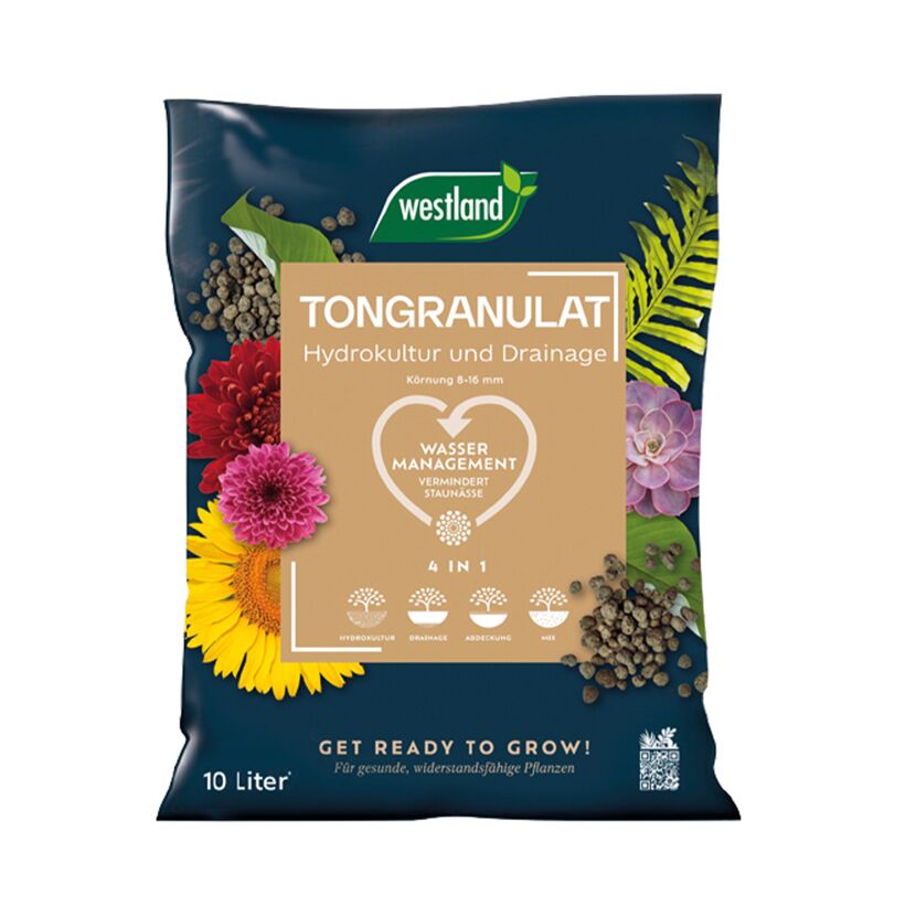 Westland Tongranulat 10l für Hydrokultur und Drainage