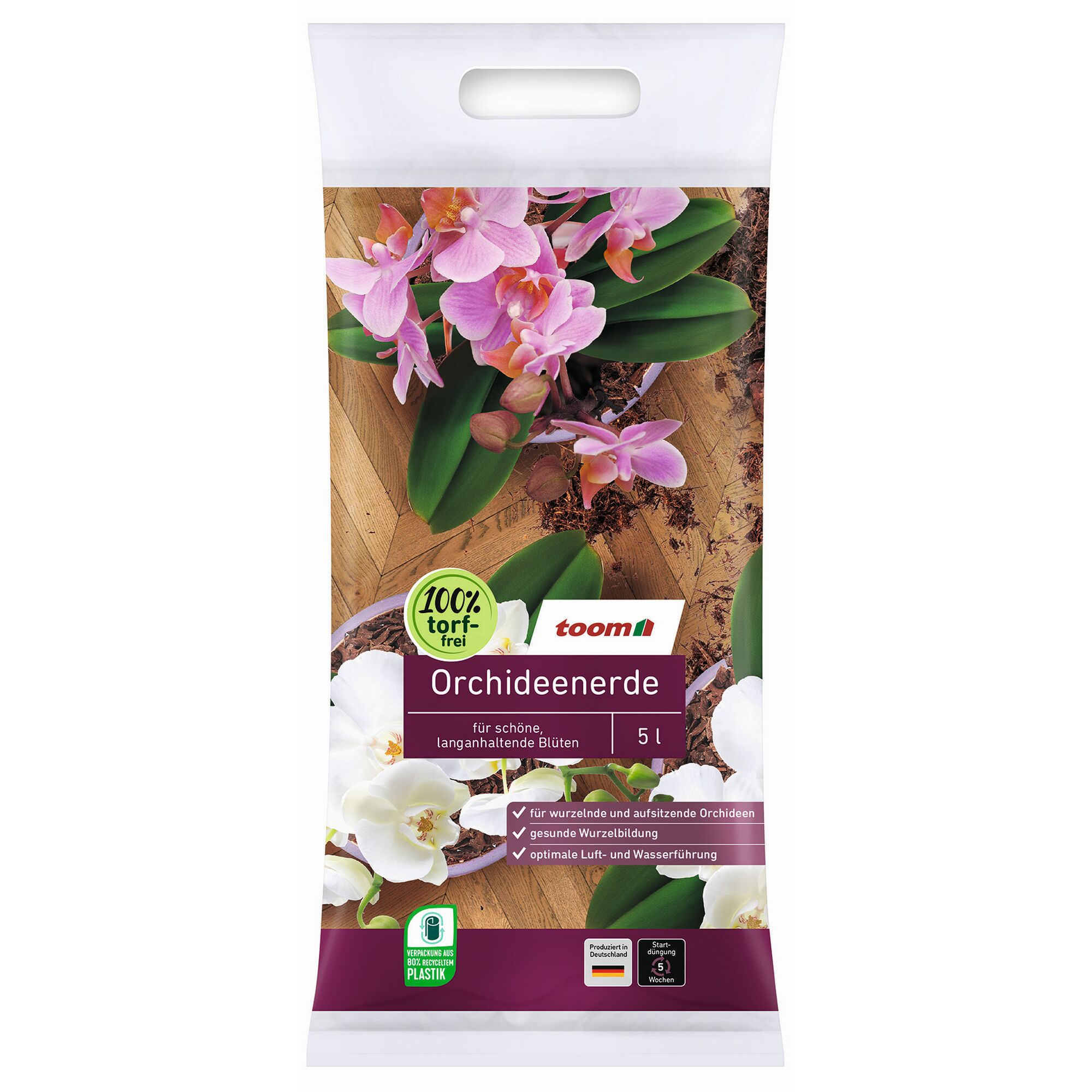 Toom Orchideenerde 5l, 100% torffrei